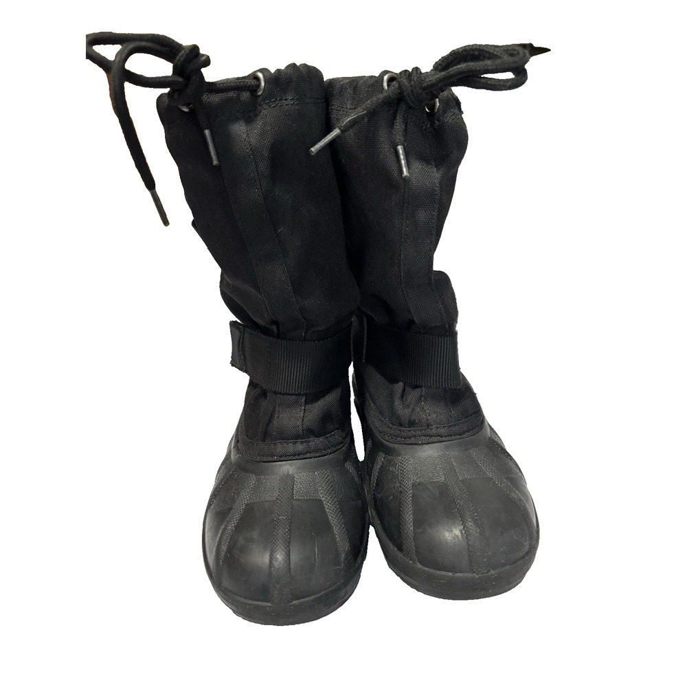 Arctic Cat Kids 2 Insulated Snowmobile Winter Outdoor Boots Black Waterproof‎
